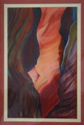 Sands of Fire #3 from an original pastel by Wendy Griffiths